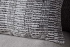 Aahna Wool Cushion Cover - Charcoal