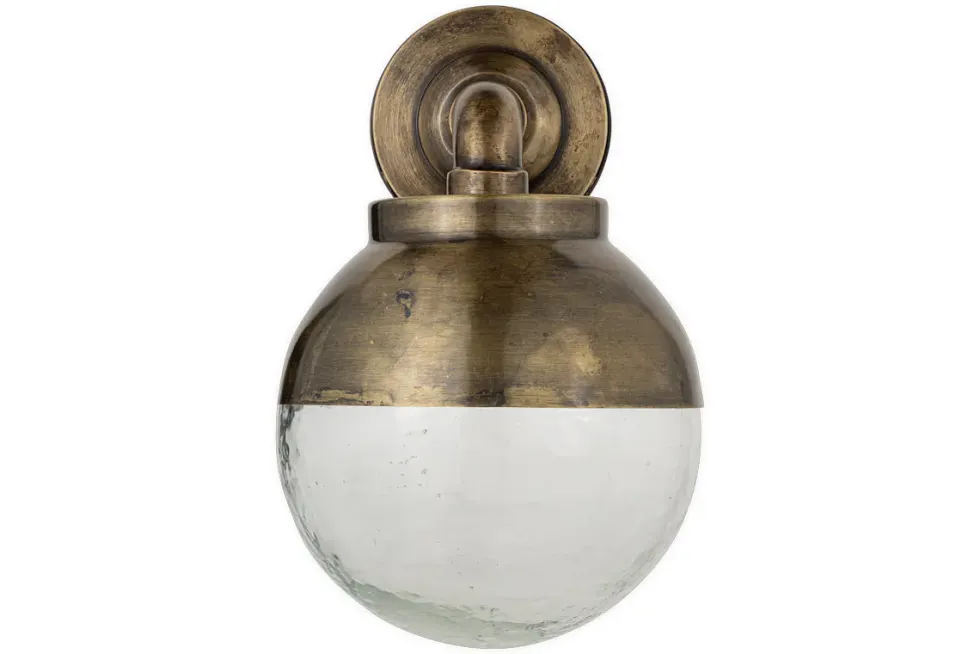 Abeo Outdoor Wall Lamp - Antique Brass