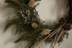Adiela Wreath - Natural & Moss