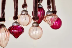 Adisa Bauble Jar - Ruby & Copper (Set of 16)