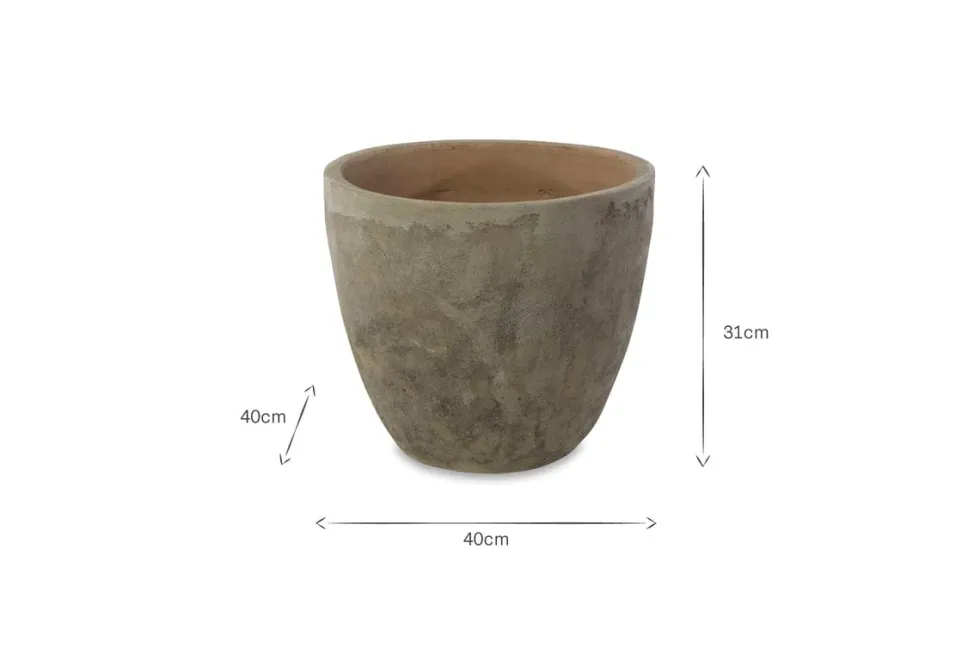 Affiti Clay Planter - Medium