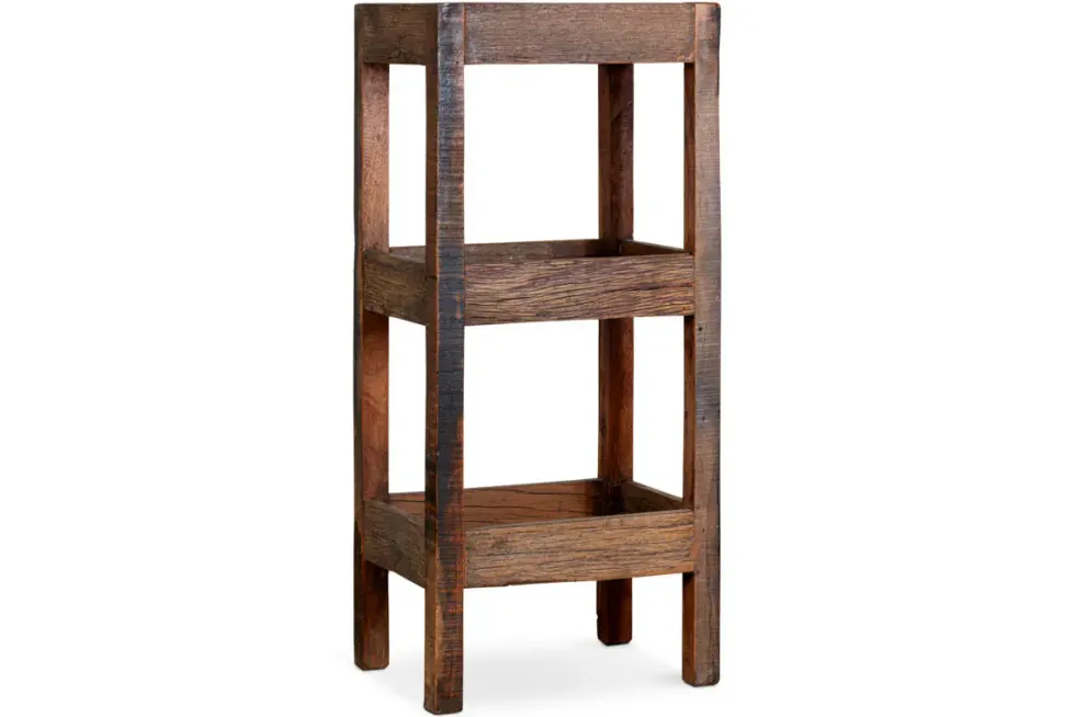 Akara Reclaimed Wood Storage Caddy - Natural