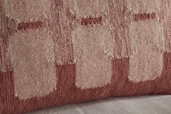 Akki Wool & Cotton Cushion Cover - Dusty Pink