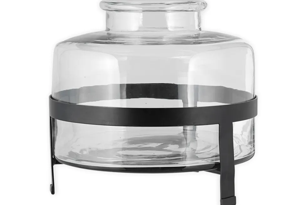Akoro Recycled Glass Vase - Clear