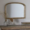Almora Wall Mirror - Antique Brass - Extra Small