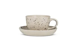 Ama Cup & Saucer - Splatter