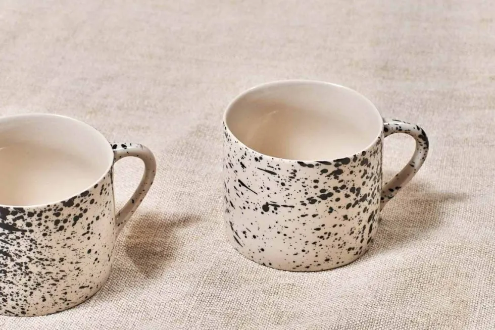 Ama Short Splatter Mug (Set of 2)