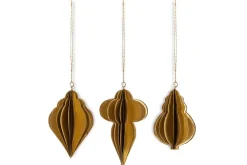 Amata Baubles - Antique Brass - (Set of 3)