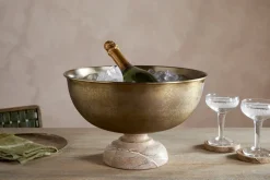 Amaya Champagne Bucket - Aged Antique