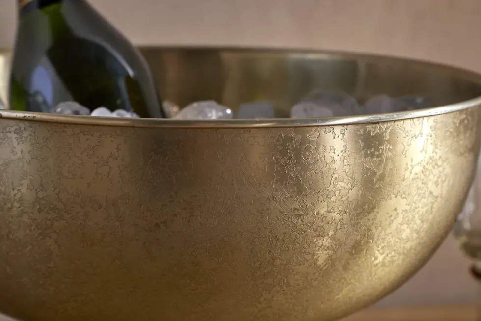 Amaya Champagne Bucket - Aged Antique