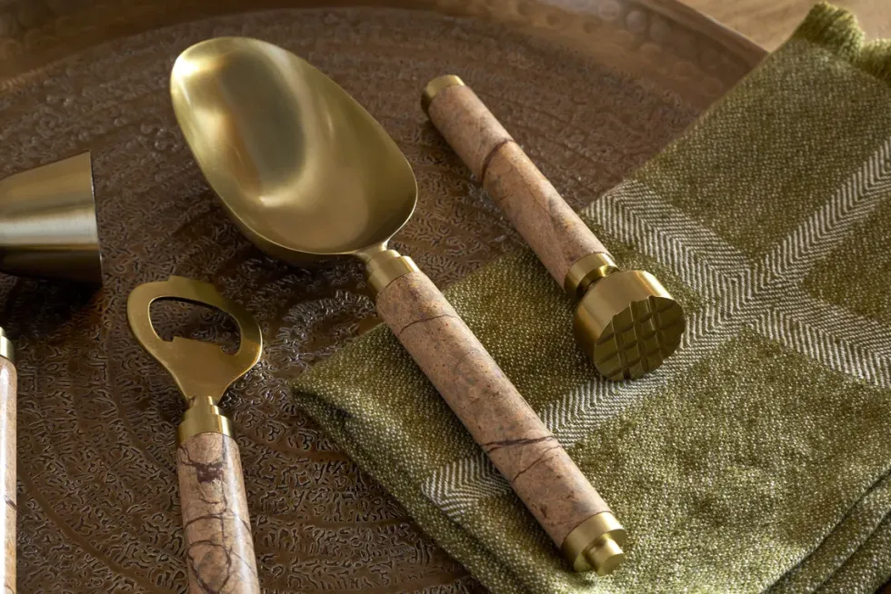 Amaya Cocktail Set - Aged Antique - (Set of 4)
