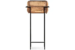 Amazzi Indoor Planter Stand - Natural & Black