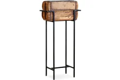 Amazzi Indoor Planter Stand - Natural & Black