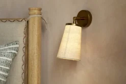 Ame Linen Wall Spot Light - Off White