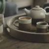 Anali Mango Wood Coasters - Natural
