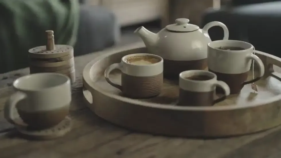 Anali Mango Wood Coasters - Natural
