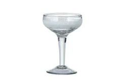Anara Etched Champagne Glass - Clear (Set of 4)