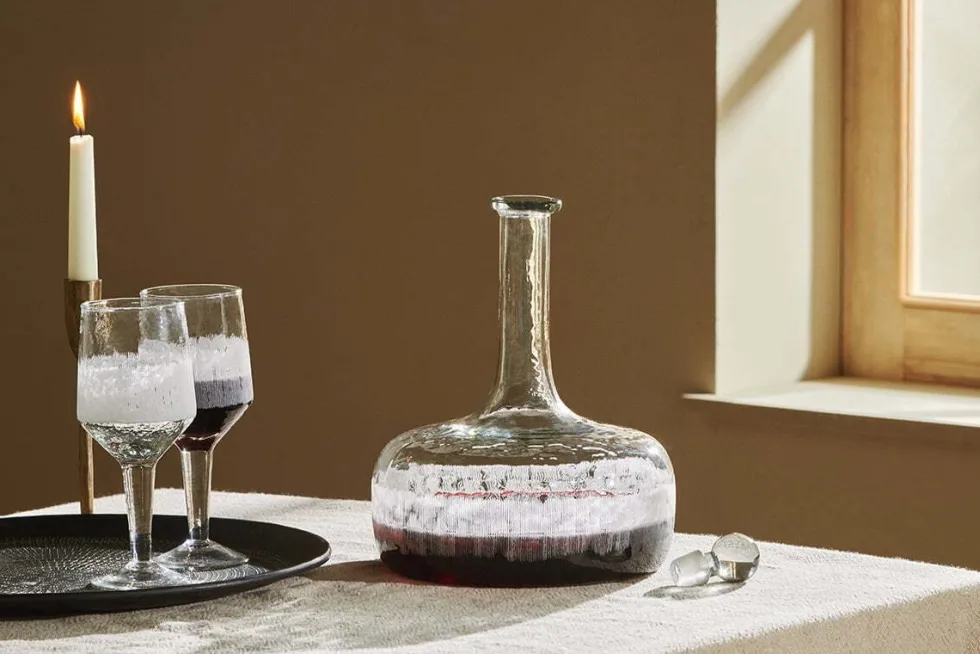 Anara Etched Decanter