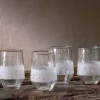 Anara Etched Tumbler - Clear - (Set of 4) - Large