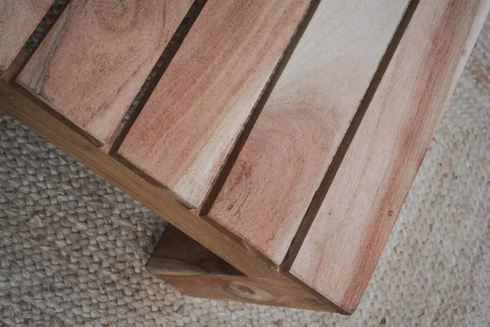 Anbarasi Acacia Coffee Table - Natural