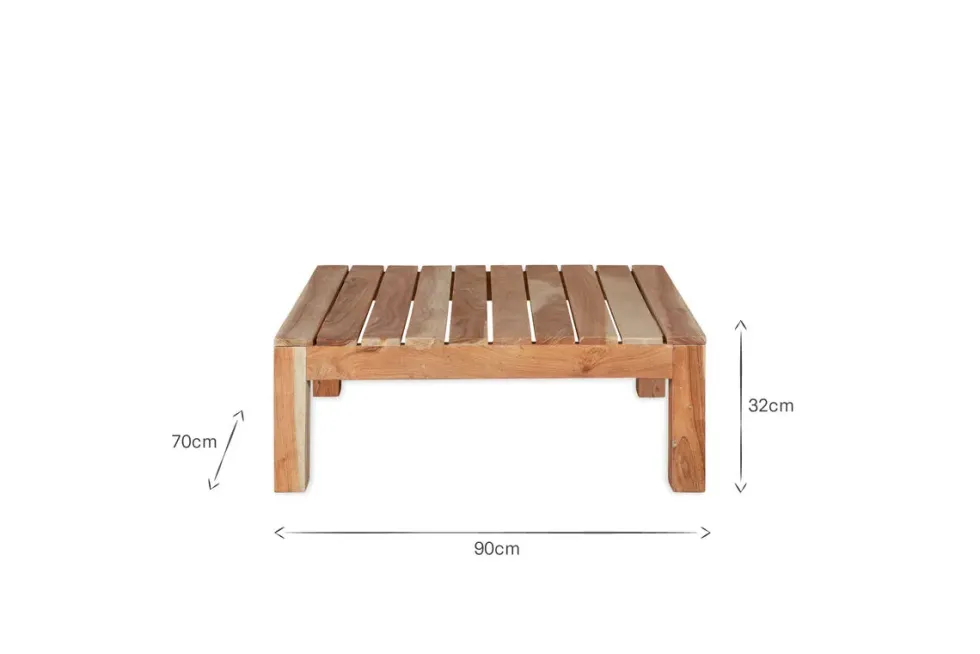 Anbarasi Acacia Coffee Table - Natural