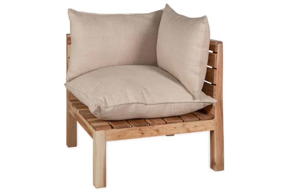 Anbarasi Acacia Modular Sofa - Natural - Set