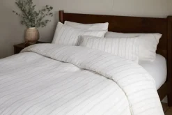 Anta Hemp & Cotton Duvet Cover - Sage Green