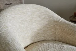 Aranya Cotton & Jute Occasional Chair - Natural