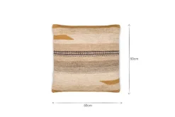 Aravali Wool Cushion Cover - Ochre