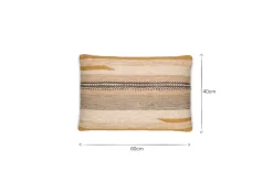 Aravali Wool Cushion Cover - Ochre
