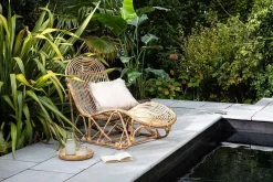 Arlia Rattan Lounger