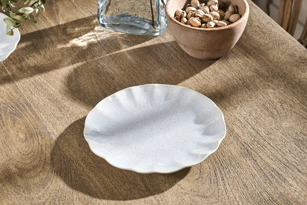 Aruvi Side Plate - Cream