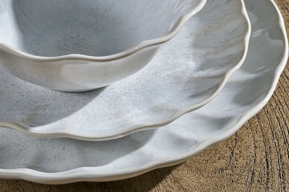 Aruvi Side Plate - Cream