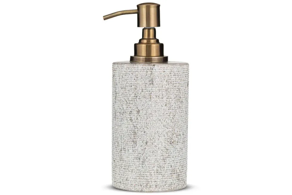 Asana Marble Soap Pump - Grey
