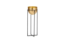 Atsu Brass Planter Stand