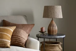 Awaa Mango Wood Bedside Table Lamp Base - Natural