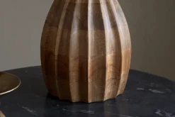 Awaa Mango Wood Bedside Table Lamp Base - Natural