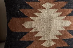 Ayyi Cushion Cover - Black & Brown