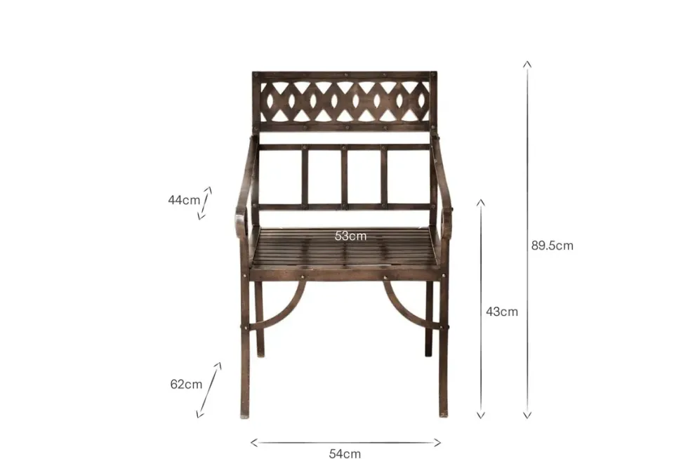Bahula Decorative Iron Chair