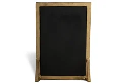 Baja Standing Mirror - Antique Brass