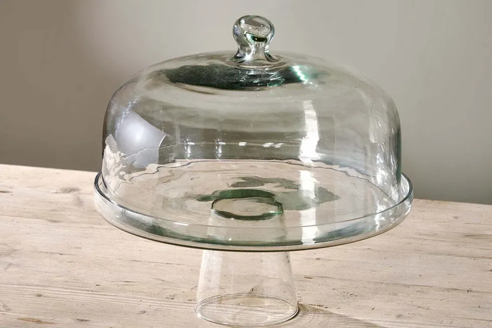 Banjara Glass Dome Cake Stand