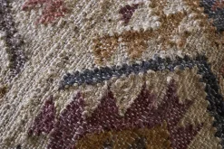 Barir Kilim Upholstered Pouf - Multi