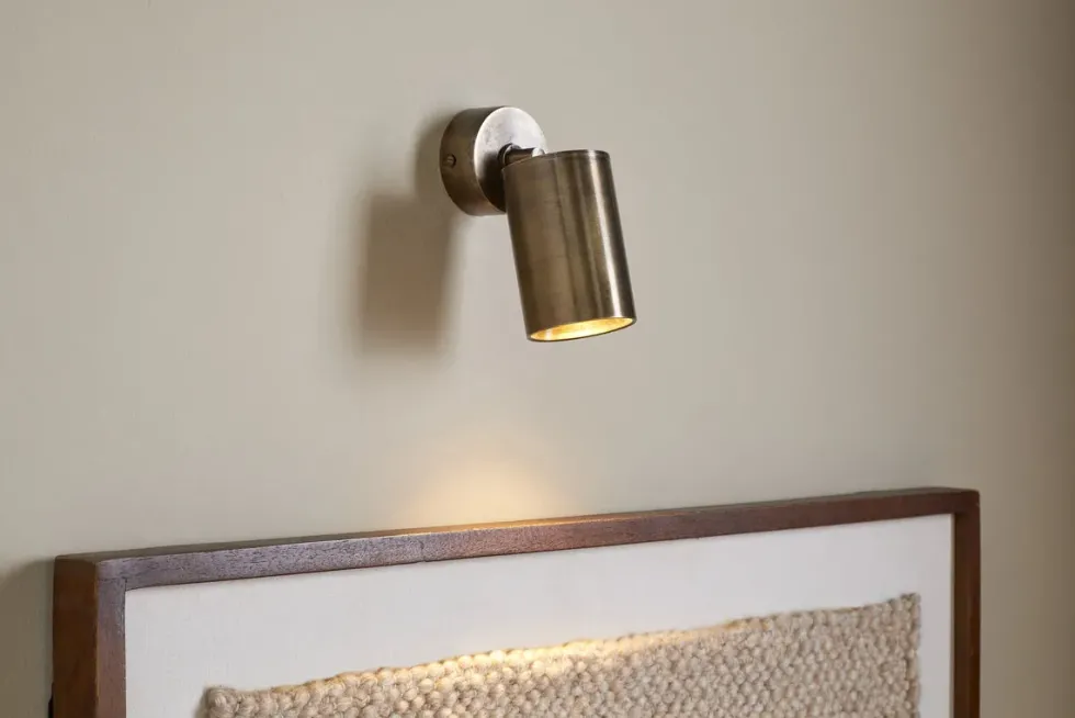 Boni Directional Spot Light - Aged Antique Brass
