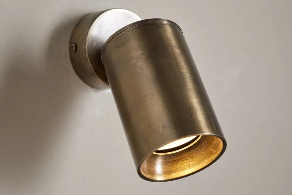 Boni Directional Spot Light - Aged Antique Brass