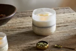 Cardamom & Amber 3 Wick Scented Candle - Aged Smoke - 3 Wick