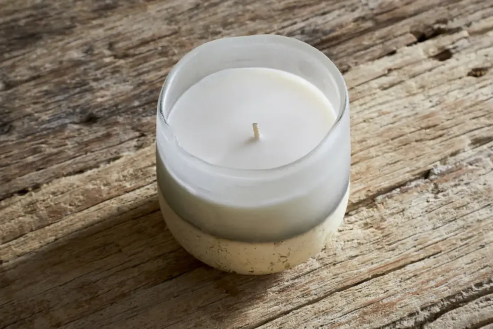 Cardamom & Amber 1 Wick Scented Candle - Aged Smoke - 1 Wick
