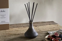 Cedarwood & Fig Reed Diffuser - Frosted Black