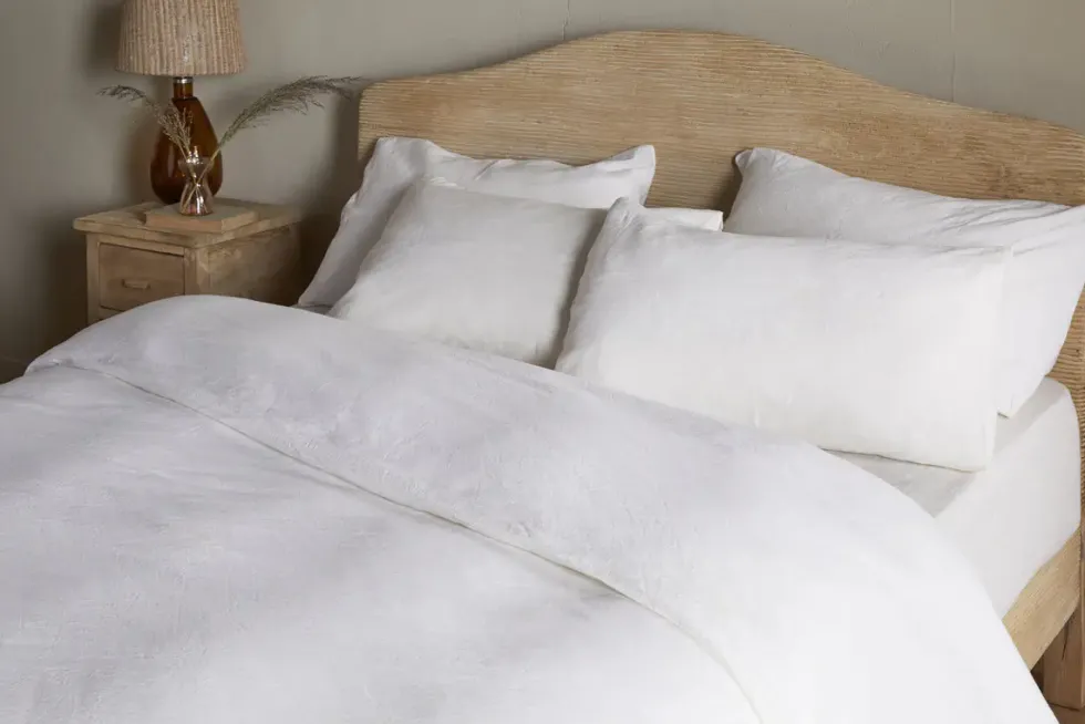 Cela Hemp & Cotton Duvet Cover - Natural