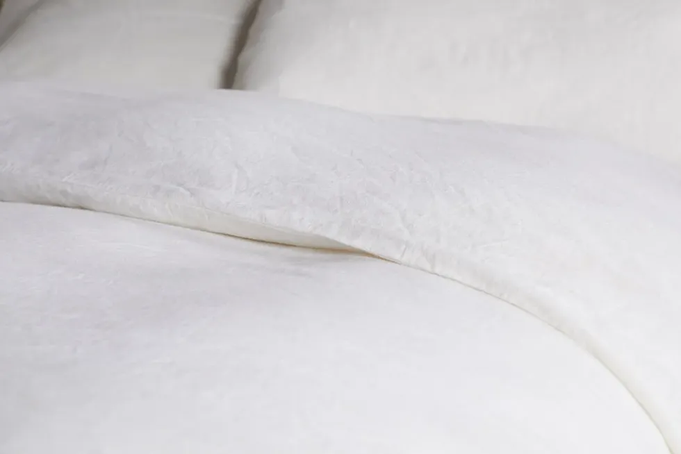 Cela Hemp & Cotton Duvet Cover - Natural