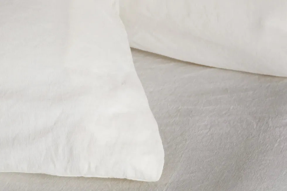 Cela Hemp & Cotton Housewife Pillowcases - Natural